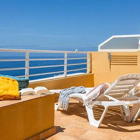 דירה Eva Ocean & Cliff Luxury Los Gigantes פוארטו דה סנטיאגו